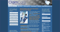 Desktop Screenshot of claimcare.net